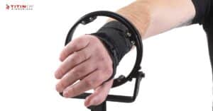 Patient using Humero Tech C1 after shoulder replacement surgery