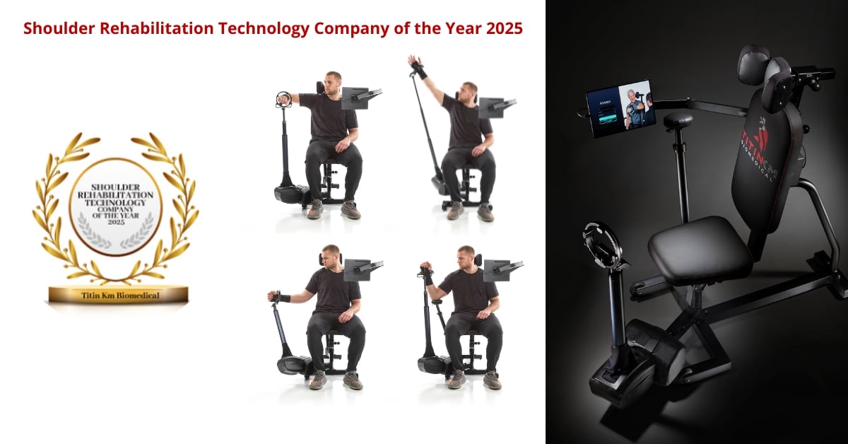 Titin KM Biomedical Recognized as Shoulder Rehabilitation Technology Company of the Year 2025