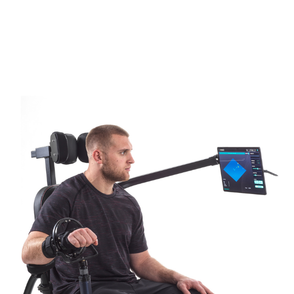 Modern shoulder rehabilitation with advanced technology and data tracking