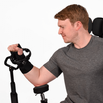 Omnidirectional resistance mechanism of Humero Tech C1 shoulder rehabilitation device