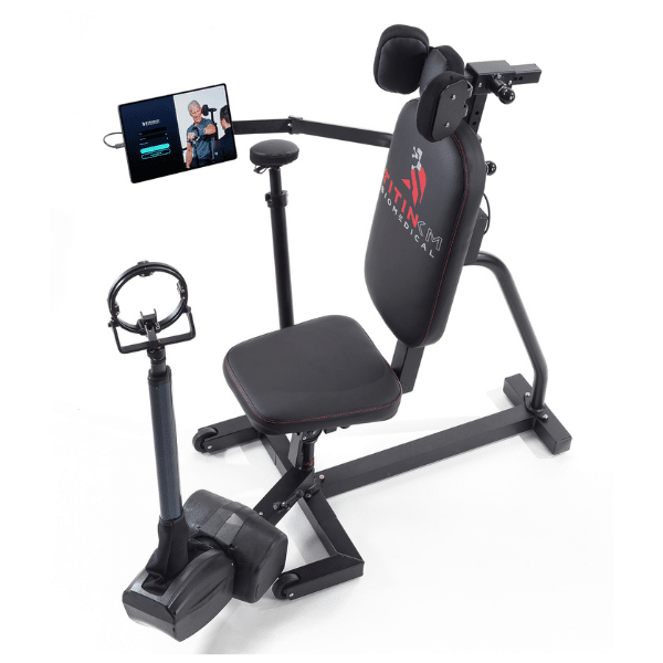 FDA-cleared, USA-made shoulder rehabilitation device. FDA-cleared and USA-made Humero Tech C1 rehabilitation device ensuring quality and safety.